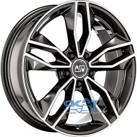 MSW 71 8x18 5x114,3 ET40 DIA73,1 (gloss dark grey full polished)