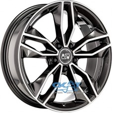 MSW 71 8x18 5x114,3 ET40 DIA73,1 (gloss dark grey full polished)