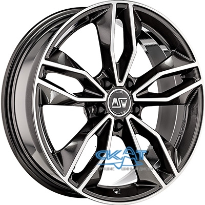 MSW 71 8x18 5x114,3 ET40 DIA73,1 (gloss dark grey full polished)