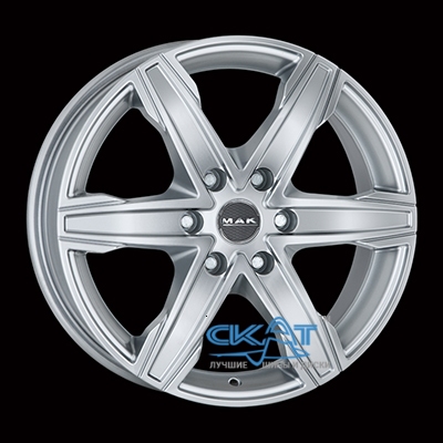 Mak King 6 7,5x17 6x114,3 ET45 DIA66,1 (silver)