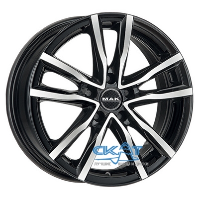 Mak Milano 6,5x16 5x100 ET48 DIA56,1 (black mirror)