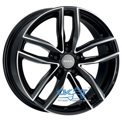 Mak Sarthe 7,5x17 5x112 ET30 DIA66,6 (black mirror)