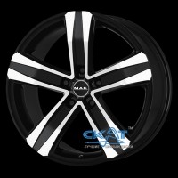 Mak Stone 5 7x17 5x118 ET62 DIA71,1 (black mirror)