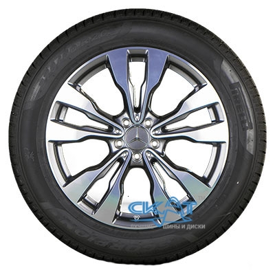 Mercedes OEM A2924010800 8,5x20 5x112 ET53 DIA66,6 (graphite silver)