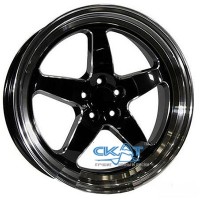PDW 1043 8x18 5x100 ET42 DIA73,1 (gloss black milling)