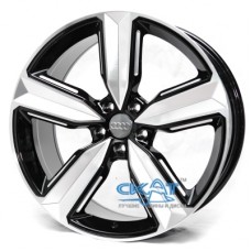 Replica Audi (R1093) 9x19 5x112 ET30 DIA66,6 (gloss black)