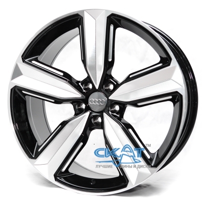 Replica Audi (R1093) 9x19 5x112 ET30 DIA66,6 (gloss black)