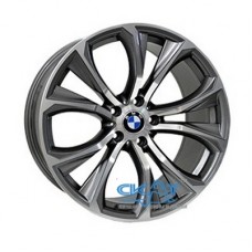 Replica BMW (B599) 8,5x19 5x120 ET30 DIA72,6 (gun metal machined face)