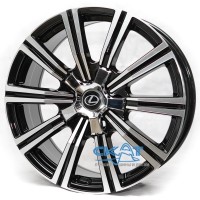 Replica Lexus (R1949) 8,5x20 5x150 ET45 DIA110,1 (BMF)