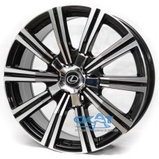 Replica Lexus (R1949) 8,5x20 5x150 ET45 DIA110,1 (BMF)