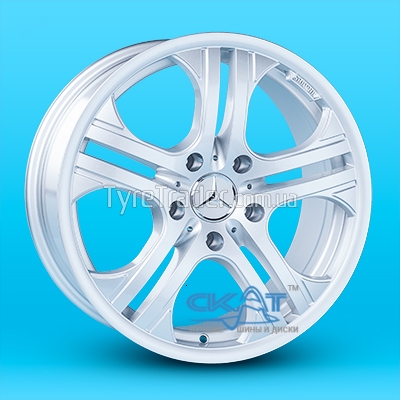 Replica Mercedes (A-R393) 9x20 5x130 ET45 DIA84,1 (silver)