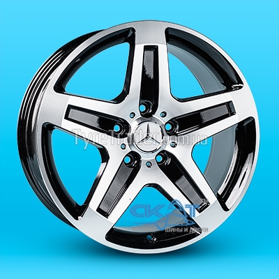 Replica Mercedes (A-R775) 9,5x19 5x130 ET50 DIA84,1 (BF)