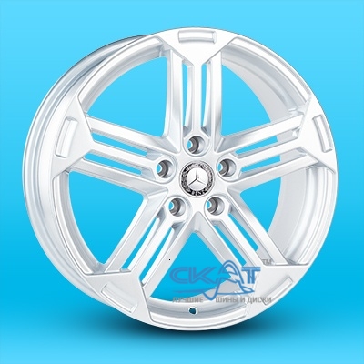 Replica Mercedes (JT1192) 7,5x18 5x112 ET45 DIA66,6 (silver)