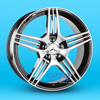 Replica Mercedes (JT1228) 9,5x19 5x112 ET32 DIA66,6 (BM)