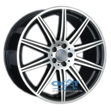 Replica Mercedes (MR120) 8x20 5x112 ET20 DIA66,6 (gloss black lip polished)