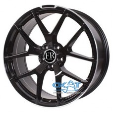 Replica Mercedes (MR933) 9,5x19 5x112 ET43 DIA66,6 (satin black lip polished)