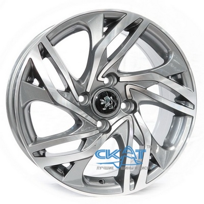 Replica Peugeot (PT110) 7x16 4x108 ET25 DIA65,1 (GMF)