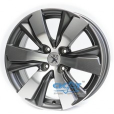 Replica Peugeot (RX416) 6,5x16 4x108 ET30 DIA65,1 (silver)