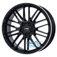 Rial Kibo 8x18 5x112 ET42 DIA70,1 (diamond black lip polished)