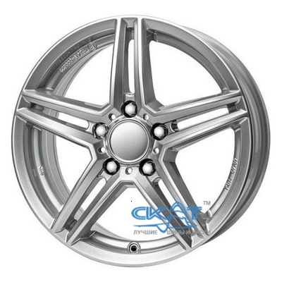 Rial M10 9,5x19 5x112 ET25 DIA66,6 (polar silver)