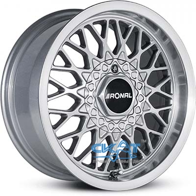 Ronal LS 7,5x15 4x100 ET25 DIA57,1 (silver front diamond cut)