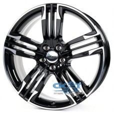 Ronal R57 7,5x18 4x108 ET35 DIA76 (black machined face)