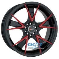 Sportmax Racing SR508 7,5x18 5x112/114,3 ET42 DIA67,1 (black red inserts)