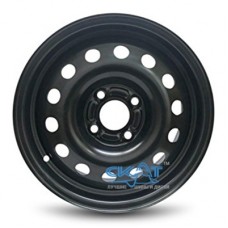 Steel Daewoo 5,5x14 4x100 ET49 DIA56,6 (black)