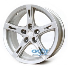 Verde V58 5IVE 8x17 5x100 ET38 DIA66,6 (silver)
