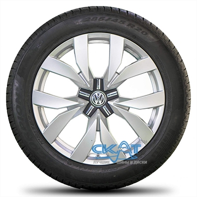 Volkswagen OEM 760601025C 9x20 5x112 ET33 DIA66,6 (silver)
