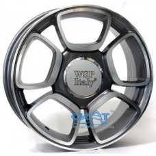 WSP Italy Fiat (W157) Forio 7x17 4x100 ET37 DIA56,6 (anthracite polished)