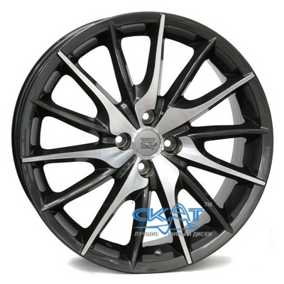 WSP Italy Alfa Romeo (W254) Mito 7x17 4x98 ET39 DIA58,1 (anthracite polished)