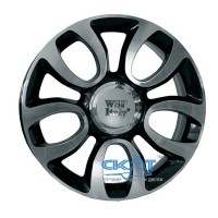 WSP Italy Fiat (W167) Ercolano 7x17 5x98 ET41 DIA58,1 (gloss black polished)