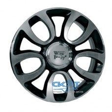WSP Italy Fiat (W167) Ercolano 7x17 5x98 ET41 DIA58,1 (gloss black polished)