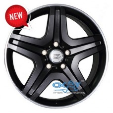 WSP Italy Mercedes (W775) Miyagi 9,5x20 5x130 ET50 DIA84,1 (dull black full polished)