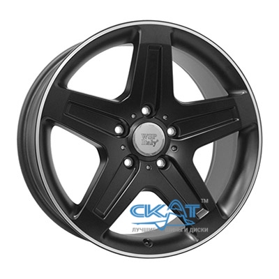 WSP Italy Mercedes (W779) Nagano 9,5x19 5x130 ET50 DIA84,1 (dull black lip polished)