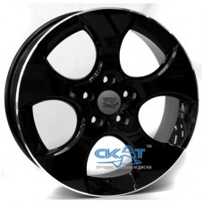WSP Italy Volkswagen (W444) Ciprus 7,5x18 5x112 ET47 DIA57,1 (black lip polished)
