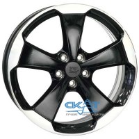 WSP Italy Volkswagen (W465) Laceno 7,5x19 5x112 ET51 DIA57,1 (gloss black polished)