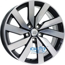 WSP Italy Volkswagen (W468) Cheope 8x18 5x112 ET44 DIA57,1 (gloss black polished)