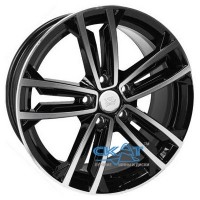 WSP Italy Volkswagen (W471) Naxos 7,5x18 5x112 ET49 DIA57,1 (gloss black polished)