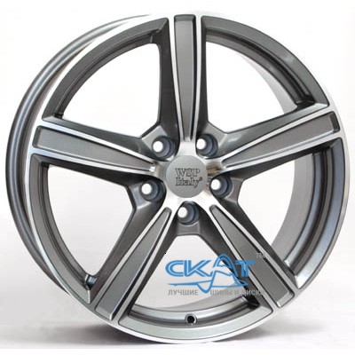 WSP Italy Volvo (W1254) Lima 8x19 5x108 ET49 DIA67,1 (anthracite polished)