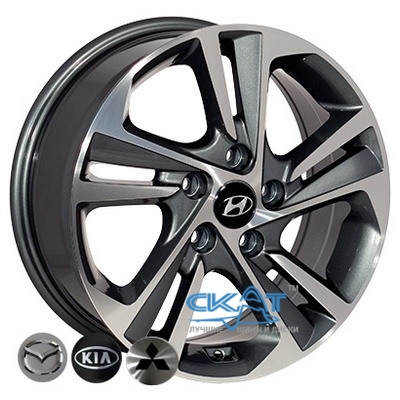 ZW BK5210 6,5x16 5x114,3 ET50 DIA67,1 (GP)