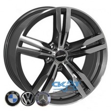 ZW BK5327 9,5x19 5x112 ET30 DIA66,6 (GP)